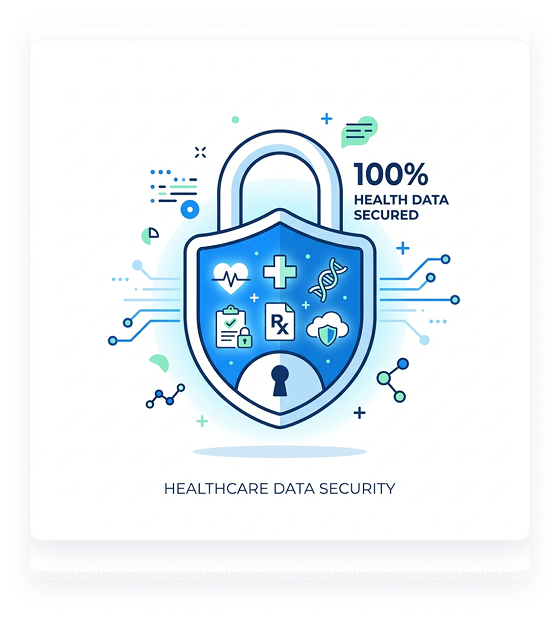 Security in Healthcare AI https://ysinc.multi.uat.youngsoft.in/wp-content/uploads/sites/2/2026/06/Security-in-Healthcare-AI.png